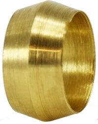 18002 by Midland | Compression Fitting | Compression Sleeve | 3/16" Tube OD | Brass