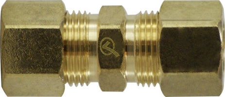 700062-07 by Midland | Lead Free Compression Fitting | Union | 7/16" Tube OD x 7/16" Tube OD | Brass | Replaces: 18067LF / 18-067LF
