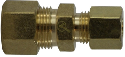 700082-1008 by Midland | Lead Free Compression Fitting | Reducing Union | 5/8" Tube OD x 1/2" Tube OD | Brass | Replaces: 18083LF / 18-083LF