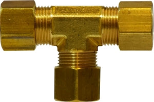 18104 by Midland | Compression Fitting | 5/16" Tube OD | Tee | Brass
