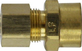 18171LF (18-171LF) by Midland | Lead Free Compression Fitting | Sweat Adapter | 3/8" Compression x 1/2" Sweat Adapter | Straight | Brass