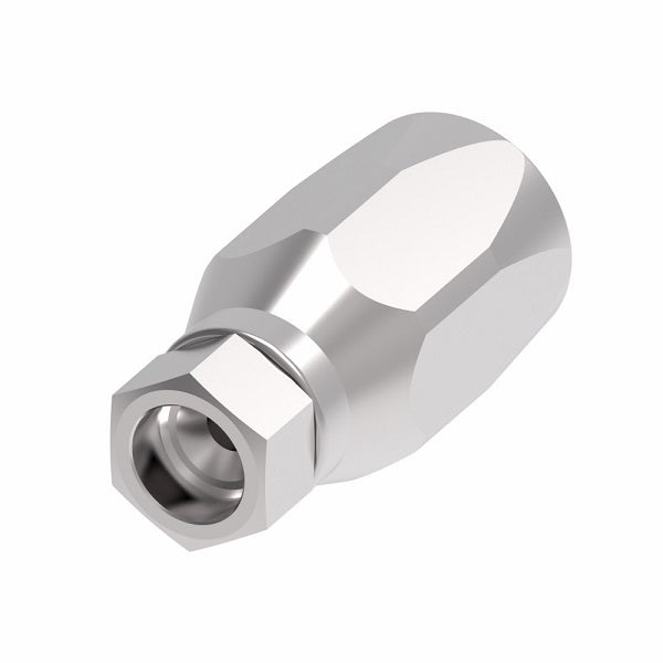 191000-10S Aeroquip by Danfoss | Lifesaver 100R2 Skive Style Reusable Hose Fitting | -10 Braze x -10 Reusable Hose End | Steel