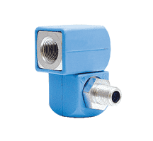 190012 by ZSi-Foster | Swivel Fitting | Non-Marring Dual Swivel | 1/2" FPT x 1/2" MPT | Steel/Aluminum