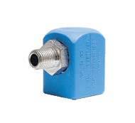 190041 by ZSi-Foster | Swivel Fitting | Non-Marring Single Swivel | 3/8" FPT x 3/8" MPT | Steel