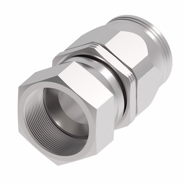 190535-16C Aeroquip by Danfoss | Female 37° JIC Swivel Super Gem PTFE Reusable Hose Fitting | -16 Female 37° JIC Swivel x -16 Reusable Hose End | Stainless Steel