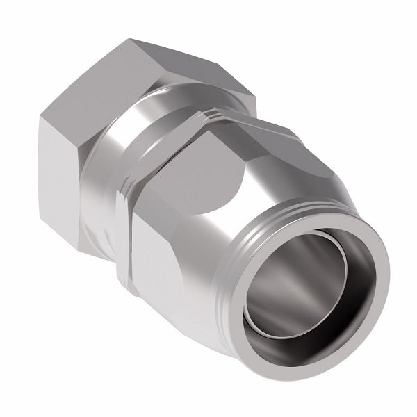 190535-16C Aeroquip by Danfoss | Female 37° JIC Swivel Super Gem PTFE Reusable Hose Fitting | -16 Female 37° JIC Swivel x -16 Reusable Hose End | Stainless Steel
