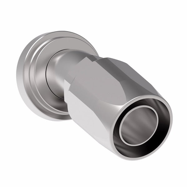 190846-32S Aeroquip by Danfoss | SAE Code 61 Split Flange 30° Elbow (SAE J518) 100R5 Reusable Hose Fitting | -32 Code 61 Split Flange x -32 Reusable Hose End | Steel