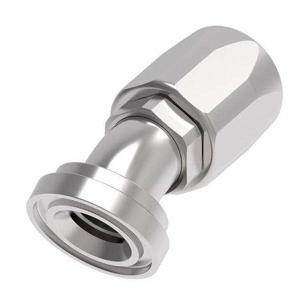 190846-32S Aeroquip by Danfoss | SAE Code 61 Split Flange 30° Elbow (SAE J518) 100R5 Reusable Hose Fitting | -32 Code 61 Split Flange x -32 Reusable Hose End | Steel