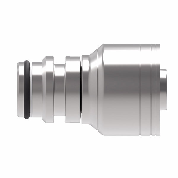 1A4SL4 Aeroquip by Danfoss | 1 & 2 Wire TTC Male Staplok (SL) Crimp Fitting | -04 Male Staplok x -04 Hose Barb | Steel