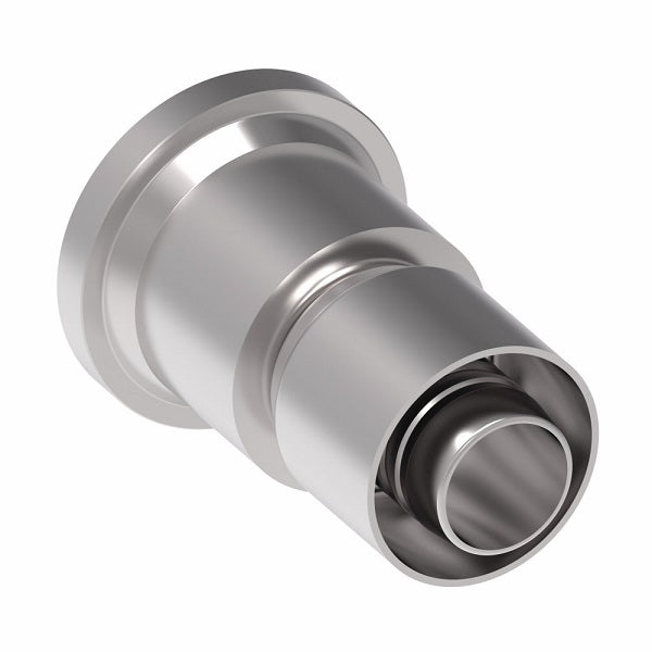 1G32FL20 Aeroquip by Danfoss | 1 & 2 Wire OTC SAE Code 61 Split Flange (FL) Crimp Fitting | -32 Code 61 Split Flange x -20 Hose Barb | Steel