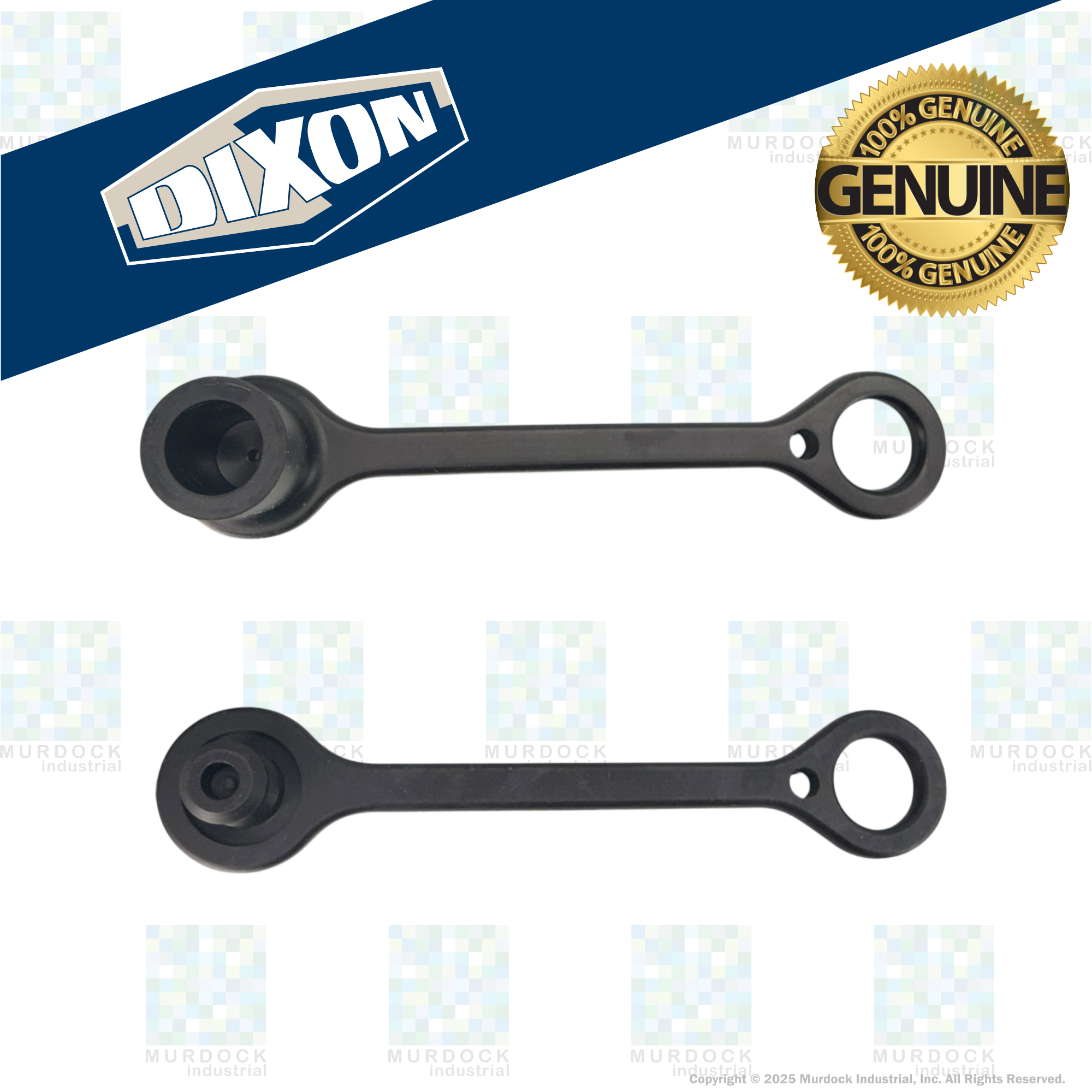 1HDP by Dixon Valve | Hydraulic Quick Disconnect Coupling | H-Series | ISO-B Interchange Dust Plug | Fits 1/8" Body Size | Nitrile