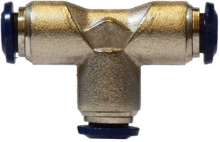 20028N by Midland | Push-In Fitting | Union | 1/4" Tube OD | Tee | Nickel Plated Brass