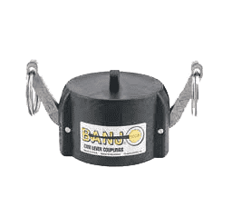 200CAP by Banjo | Cam Lever Coupling | 2" Cam Lever Dust Cap | 200 PSI