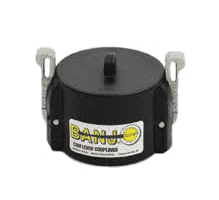 200CAPSH by Banjo | Cam Lever Coupling | 2" Cam Lever Dust Cap with Short Arms | 200 PSI | Pack of 10