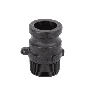 200FB by Banjo | Cam Lever Coupling | Part F | 2" Male Adapter x 2" Male BSP Thread | 300 PSI | Polypropylene | Pack of 10