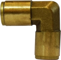 20150 by Midland | Push-In Fitting | Union | 1/8" Tube OD | 90° Elbow | Brass