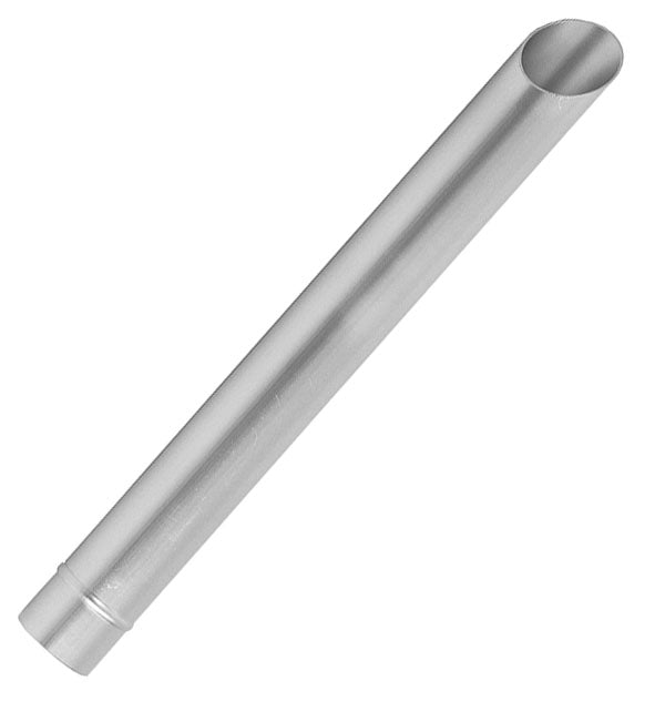 202 by Flexaust | 2" Bulk Pick-Up Nozzle with Angled End | 18" Length | Aluminum