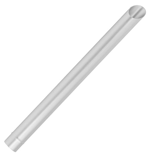 204 by Flexaust | 1-1/2" Friction Fit Bulk Pick-Up Nozzle | 18" Length | Aluminum
