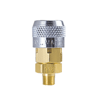 210-3103S/S by ZSi-Foster | Quick Disconnect | 210 Series | 1/4" Automatic Socket | 1/4" MPT | 303 Stainless Steel
