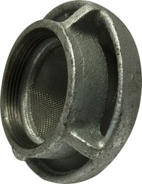 21177 by Midland | Malleable Iron #150 Fitting | Mushroom Vent Cap | 1-1/2" Female NPT | Galvanized Iron