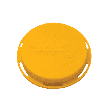 211FPT by Banjo | IBC Tank Accessories | 2" Female NPT Cap | Yellow | 20 PSI