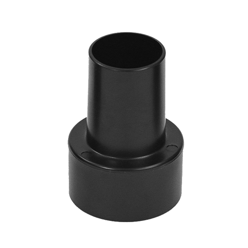225EB by Flexaust | Hose Adapter | 1-1/2" Hose End | 2-1/4" Vacuum Intake | Black