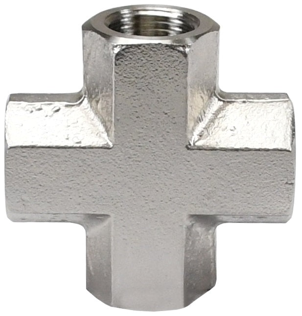 2281616SS by Dixon Valve | Pipe Cross | 1" Female NPT | 316 Stainless Steel