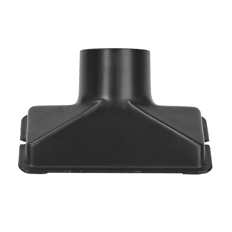 235 by Flexaust | 2-1/4" Friction Fit Utility Nozzle | 6" Width | Black | Plastic