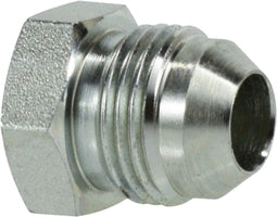 240814 by Midland | Hydraulic JIC Plug | 7/8" Tube OD | 1-3/16-12 Male JIC 37° Flare | Steel