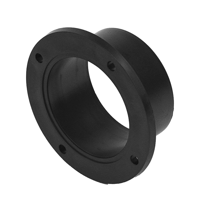 250SVI by Flexaust | 4-Hole Flanged Inlet | 2-1/4" ID Inlet | Black