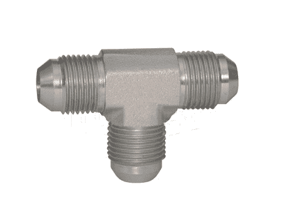 2603-16 Dixon Valve Zinc Plated Steel Union Tee - (Three) 1-5/16"-12 Male 37 deg. JIC Flare