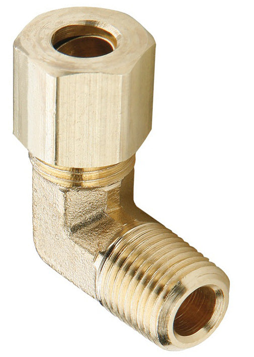169C-1212 by Dixon Valve | Compression Fitting | Male 90° Elbow | 3/4" Male Pipe x 3/4" Tube OD | Brass