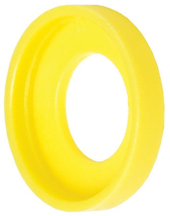 2721000W by Dixon Valve | Yellow Lok-on Cap | for Push-On Hose Fittings | Fits 5/8" Hose ID | Plastic | (Pack of 25)