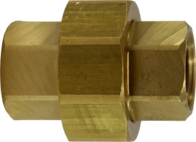 28070 by Midland | Pipe Union | 1/2" Female NPTF x 1/2" Female NPTF | Brass