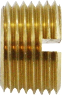 28176 by Midland | Slotted Head Plug | 3/8" Male NPTF | Brass