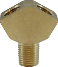 28295 by Midland | Pipe | 1/4" Female NPT x 1/4" Female NPT x 1/4" Male NPT | Wye | Brass