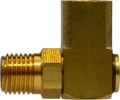 28430 by Midland | Pipe Swivel | 1/4" Female NPTF x 1/4" Male NPTF | 90° Street Elbow | Brass