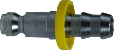 28521 by Midland | Automotive/Parker Interchange (Tru-Flate) | Pneumatic Push-On Hose Barb Plug | 1/4" Hose ID | 1/4" Body Size | Steel