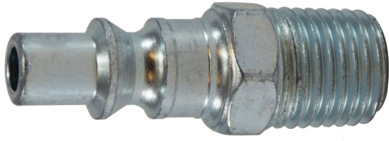 28586 by Midland | ARO 210 Interchange | Pneumatic Plug | 1/8" Male Pipe | 1/4" Body Size | Steel