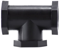 28743P by Midland | Plastic Pipe Fitting | 1/2" Female Pipe x 1/2" Female Pipe x 1/2" Female Pipe | Tee | Polypropylene