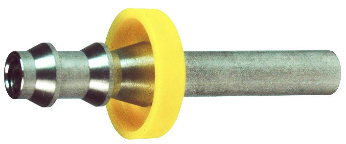 2940404SS by Dixon Valve | Push-On Hose Barb Fitting | Rigid Tube | 1/4" Tube OD x 1/4" Hose ID | 303 Stainless Steel