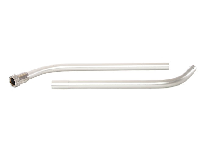 29B5 by Flexaust | Two-Piece Wand | Neck Size: 1-1/2" | 2 Bends | Metal | 56" Length | Connection: Button Lock | Type 2 | Aluminum