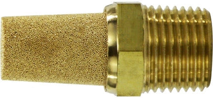 300026 by Midland | Pneumatic Muffler | 3/4" Male Pipe | Brass