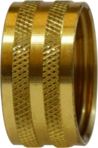 30021 by Midland | Garden Hose Fitting | Knurled Nut | Brass