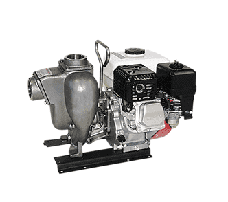 300PH13SS by Banjo | Centrifugal Pumps | 3" Pump with 13 HP Honda® Engine with Electric Start & Pull Rope | 316 Stainless Steel