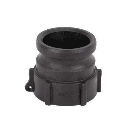 300AB by Banjo | Cam Lever Coupling | Part A | 3" Male Adapter x 3" Female BSPT | Machined | Polypropylene