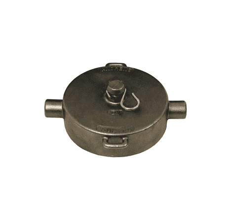 300PCALAP Dixon Valve Aluminum Intermodal Tank Transport Pipe Cap - 3" Female BSPP