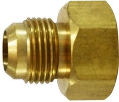 30133 by Midland | Garden Hose Fitting | Rigid | 5/8" Male Flare x 3/4" Female GHT | Brass