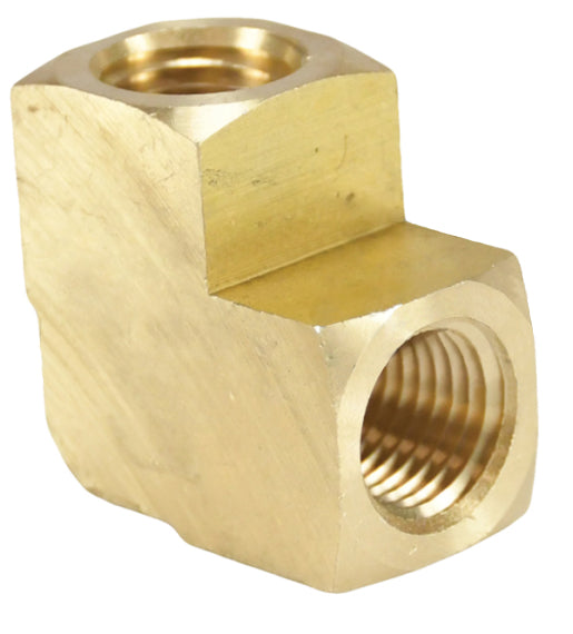 3020202C by Dixon Valve | Female Pipe Union | 90° Elbow | 1/8" Female NPTF x 1/8" Female NPTF | Extruded Brass