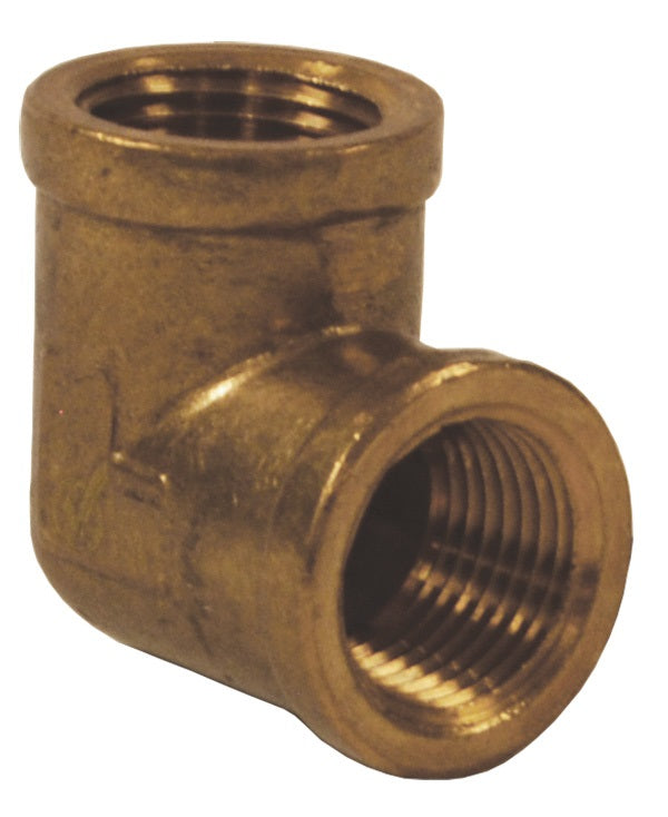 3020808CLF by Dixon Valve | Female Pipe Union | 90° Elbow | 1/2" Female NPT x 1/2" Female NPT | Forged Lead-Free Brass